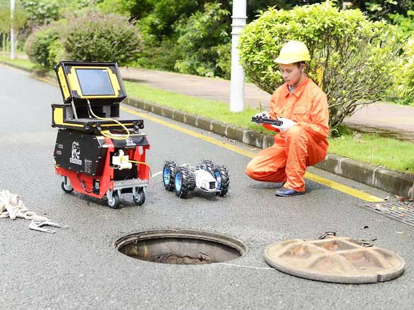 龙山管道机器人检测