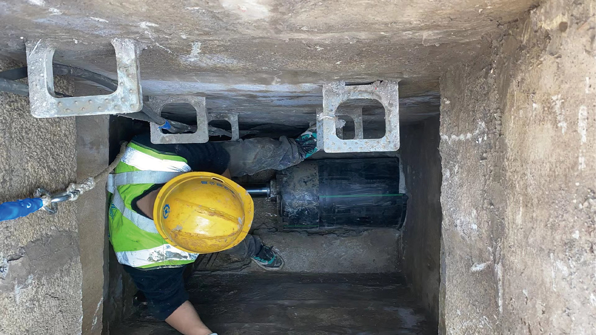 龙山HDPE短管内衬法